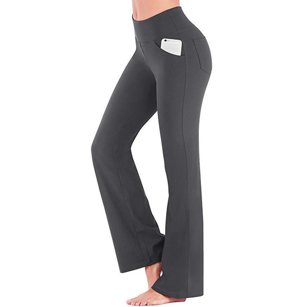 I YOGA High Waisted Bootcut Yoga Pants With 4 Pockets