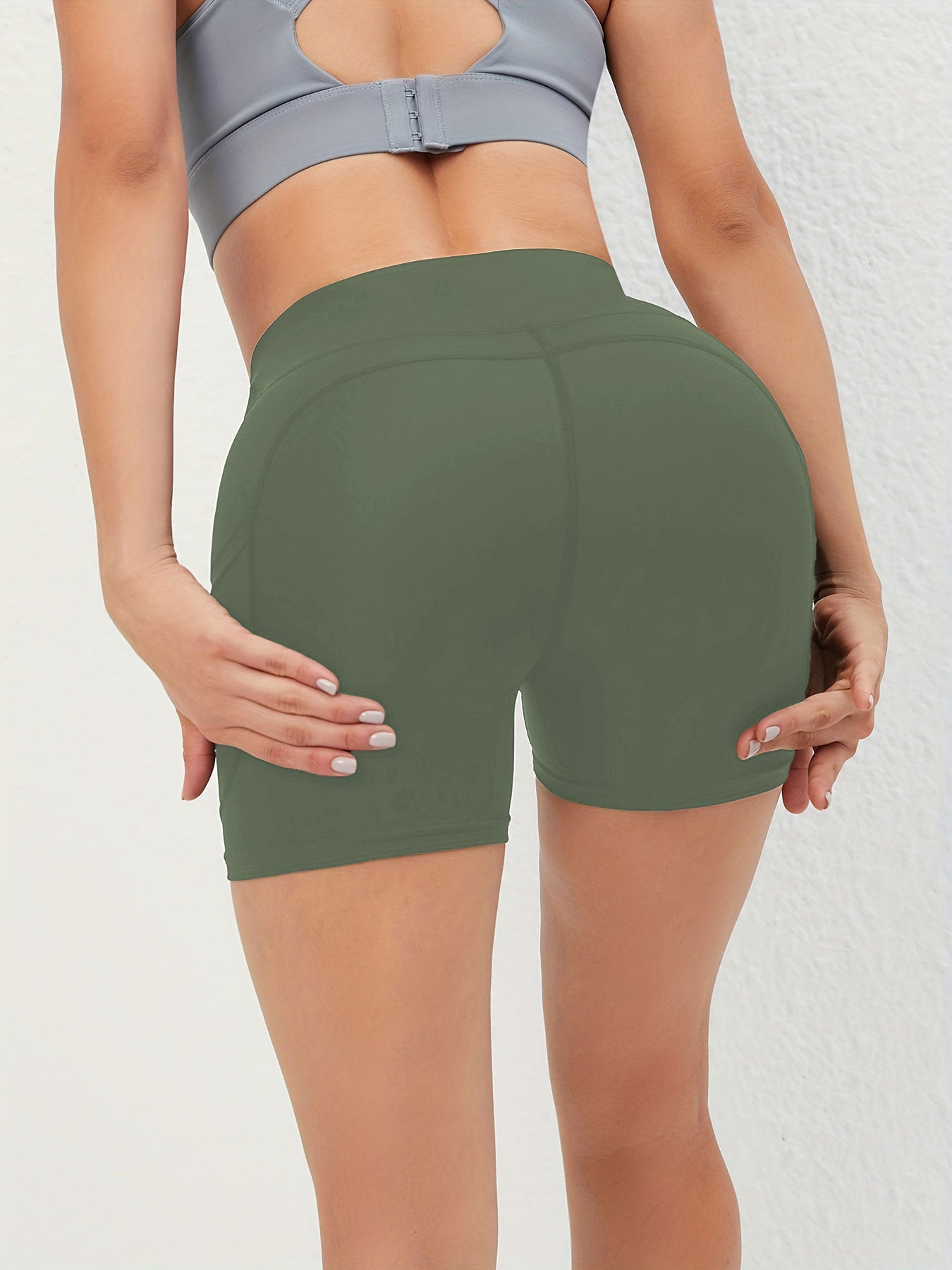 I YOGA Girl's Volleyball Shorts With Pockets