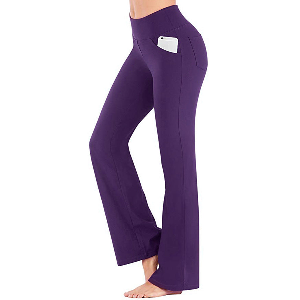 I YOGA High Waisted Bootcut Yoga Pants With 4 Pockets